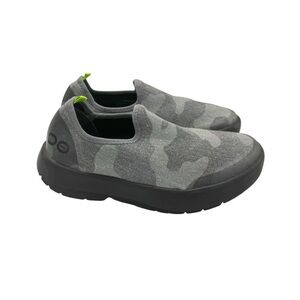 Oofos OOMG EezeeGray Camouflage Women’s Slip-On Shoes
